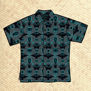 LAST CHANCE, Scaredy Cat Unisex Aloha Shirt