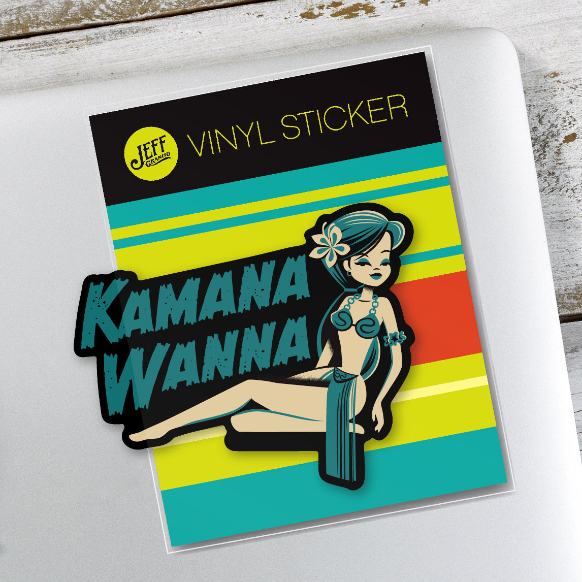 Kamana Wanna Vinyl Sticker