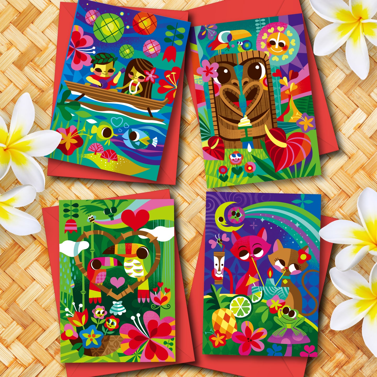 Happiest Valentines Greeting Card Set of 20