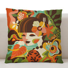 Load image into Gallery viewer, Modern Tropics Pillow Cover
