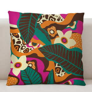 Birds of Paradise Pillow Cover