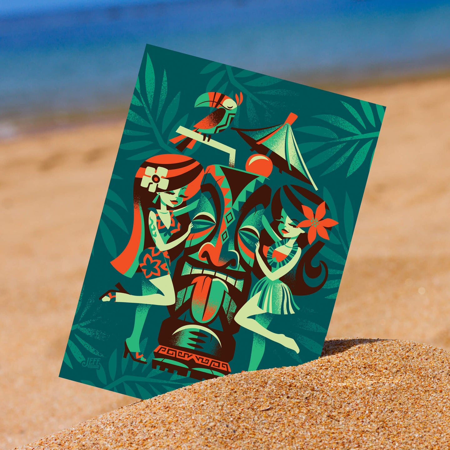 Menage A Tiki 5 x 7 Mini Print