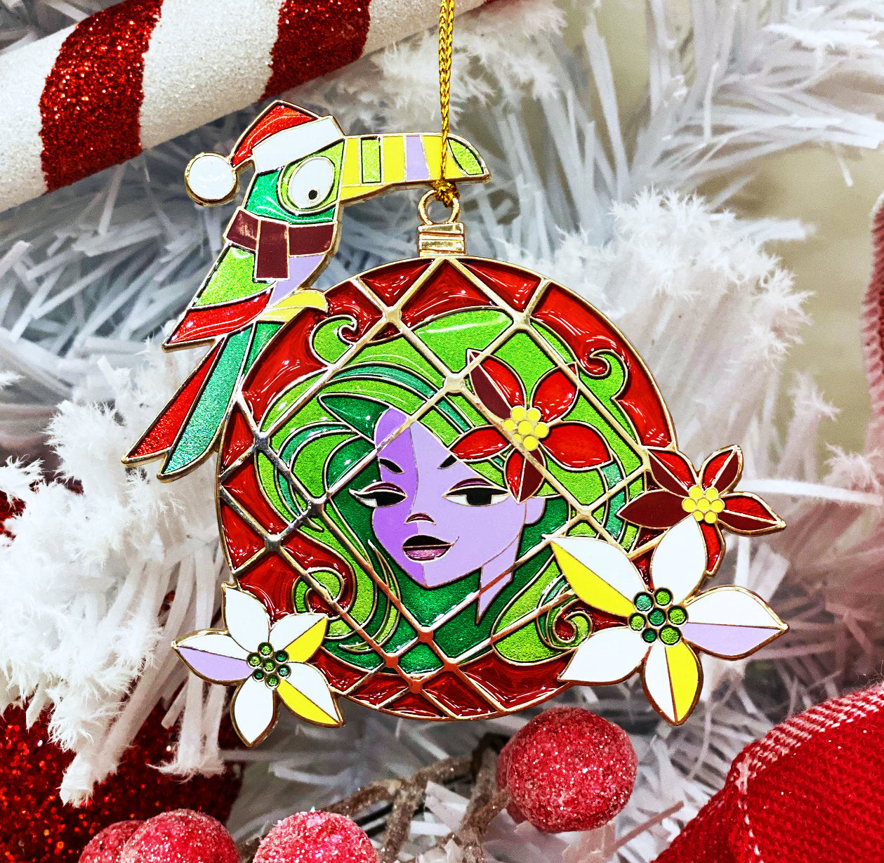 LAST CHANCE, 'Haunted Float' Holiday Ornament - Ready to Ship!