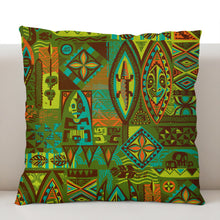 Load image into Gallery viewer, Jungle Greeting Pillow Cover
