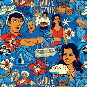 LAST CHANCE, Three Hour Tour 2nd Edition Unisex Aloha Shirt