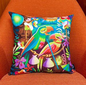 Birds of a Feather, Double Sided Pillow Cover